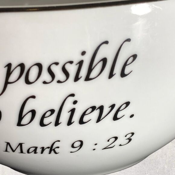 Coventry Daily Blessing Cereal Bowl - Mark 9:23 - Picture 2 of 4